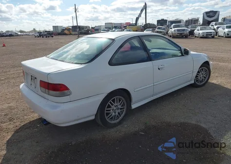 1997 Honda Civic Ex from USA, damaged, VIN 1HGEJ8143VL009284